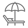 Zwembad icons